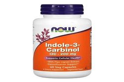 Now Foods Indole 3-Carbinol (I3C) 200 mg 60 gélules végétaliennes