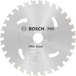Bosch Professional 1x Lame de scie circulaire Standard for Steel (acier, 150 x 20 x 1,6 mm, 32 dents, accessoire de scie circulaire sans fil), Noir