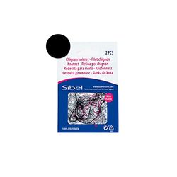 Sibel - Filet Chignon 1 Sachet X 2 Pcs Noir