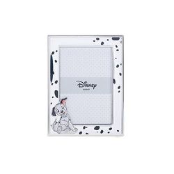 VALENTI & CO. – Disney Baby – Carga de los 101 – Marco de fotos de plata para niños, regalo bautizo, nacimiento o cumpleaños (9 x 13 cm)