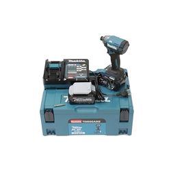 Makita TD003GA202 - Atornillador de impacto inalámbrico (40 V, máx. 2,0 Ah, 2 baterías y cargador)
