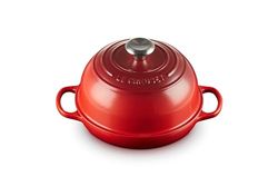 Le Creuset Brödform Signature gjutjärn, 24cm, Cerise, 21301240600430