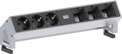 Bachmann Desk2 - Extensão 3X Schukos+3X espaço