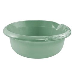 keeeper Universalskål med pip, rund, 3,5 L, Ø 28 cm, Björk, Nordisk Grön