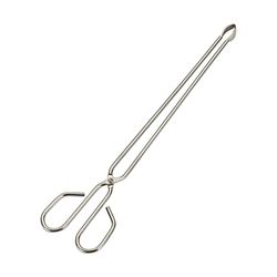 Sauvic 04459 - Pinza Carne Larga Inoxidable, 18/8