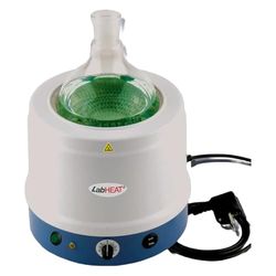 SAF Wärmetechnik KM-ME behuizingsverwarmingskap met vermogensregelaar voor 50 ml ronde kolf, 55 watt, 230 volt, 175 mm diameter, 180 mm hoogte