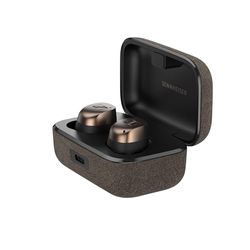 Sennheiser MOMENTUM True Wireless 4 (Nuovo 2024) Smart Earbuds con Bluetooth 5.4, suono cristallino, design confortevole, durata della batteria di 30 ore e Adaptive ANC - Nero Rame