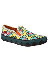 Irregular Choice Every Day is an Adventure Fashion Shoe, Q122 Pokemon Mint/Yellow B, EUR 40 (UK 6.5)