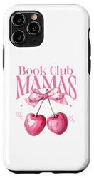 Livre Mamas Club Popular Pink Coquette Bow and Cherry Mom Coque pour iPhone 11 Pro