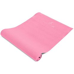 ProsourceFit Original Yoga Exercise Mat ¼” (6mm) Thick for Comfort And Stability with Carrying Straps, Non Slip –Multiple Colors