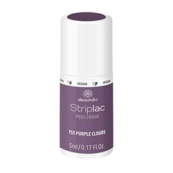 alessandro Striplac Peel or Soak Night Sky - Vernis à ongles LED - Violet clair - Pour des ongles parfaits en 15 minutes - 5 ml
