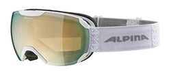 ALPINA Unisexe - Adultes, PHEOS S Q-LITE Lunettes de ski, white, One Size