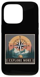 Esplora altro Compass Adventure Graphic Custodia per iPhone 13 Pro