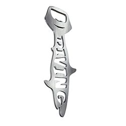 Avisa Stainless steel bottle opener - 'DIVING' (silver)