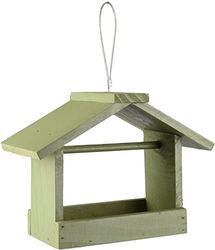 Flamingo F voederdispenser voor vogels, groen - om op te hangen 23 x 11 x 16 cm