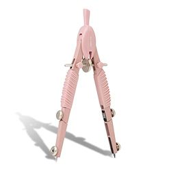 Aristo Topline Mat Series snelverstelpasser (cirkels tot 370 mm diameter, reservevullingen, poot van zinkdrukgietijzer) roze