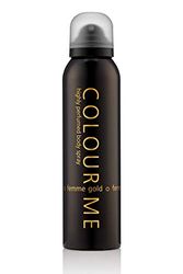 Colour Me Gold Femme - Fragrance for Women - 150ml Body Spray, by Milton-Lloyd