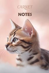 Carnet De Notes, Bengal: Beau Cahier Fantaisie Et Original, Mignon chaton de race Bengal | suivi de santé de mon chat, Idée Cadeau pour les passionné(e)s des chats et chatons