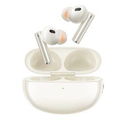 realme Buds Air 5 Pro draadloze hoofdtelefoon, RealBoost dubbele drivers, tot 40 uur afspeeltijd, 50 dB actieve ruisonderdrukking, 360° ruimtelijk audio-effect, Sunrise Beige,RMA2120