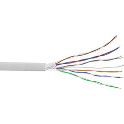 InLine 69977C Telefoonkabel 12-aderig, 6 x 2 x 0,6 mm, om te leggen, 25 m ring