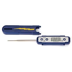 Comark Kitchen Cooking and Dishwasher Thermometer with Probe Cover, Blue, Range: -20 to +200°C, Dishwasher Safe, Waterproof, Hot and Cold Temperature Thermometer, Food Grade Thermometer, CF992