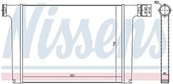Nissens 97065 Intercooler, charger