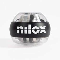 Nilox, Powerball 250 Classic Gyroscoopbal voor vingers, polsen en armen, ter versterking van de grijpkracht, revalidatieoefeningen