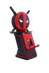 Cable Guys Ikon Charging Stand - Marvel Deadpool Gaming Accessories Holder & Phone Holder for Most Controllers (Xbox, Play Station, Nintendo Switch) & Phone
