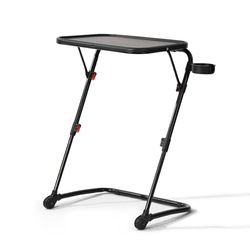 Veelzijdige drafttafel met verstelbare hoogte, ergonomisch design en meer opslagoplossingen - perfect voor kunstenaars, ontwerpers en creatieve professionals, zwart, 53 x 37,5 x 71,5 cm
