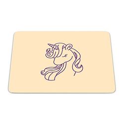 Bonamaison, Rectangle Pop Art Digital Printed Mouse Pad, Non-Slip Base, for Office and Home, Size: 22 x 18 cm