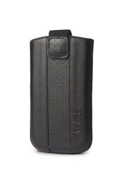 Valenta Pocket Perfo 01 mobiltelefonficka för Apple iPhone 3G/Samsung 360 H1 svart