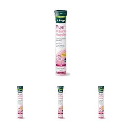Kneipp Mujer Vitaminas y Minerales, Complemento de Magnesio, Calcio, Vitamina C, Zinc, Hierro y Yodo, Reduce el Cansancio, Aporta Enería y Aumenta las Defensas, Efervescentes, 15 Comprimidos