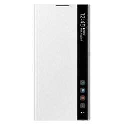 Samsung Original Galaxy Note 10 Clear View Cover Case - White