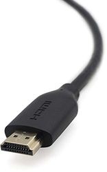 Belkin F3Y021bt2M - Cabo HDMI de alta velocidade com Ethernet, preto