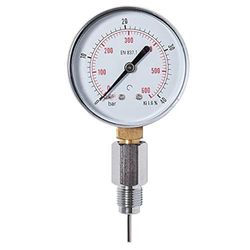 Salvimar Predathor bandenspanningsmeter, unisex, voor volwassenen, grijs, eenheidsmaat