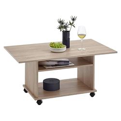 FMD furniture salontafel, spaanplaat ca. 100 x 60 x 44 cm Eik Nb