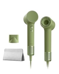 Laifen Mini asciugacapelli, asciugacapelli agli ioni negativi con motore brushless da 110.000 giri/min, asciugatura rapida, asciugacapelli silenzioso ad alta velocità (verde)