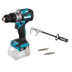Makita DF001GZ - Taladro atornillador inalámbrico (40 V, máximo (sin batería, sin cargador) Azul Petróleo