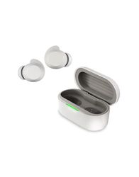 LG xboom Buds, Auriculares inalámbricos Bluetooth y Deportivos con cancelación Activa de Ruido, Blanco