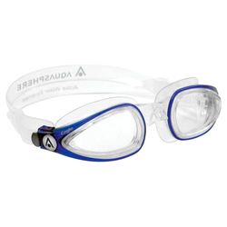 Aquasphere Águila Gafas de natación, Unisex Adulto, Cristal Transparente de Color Azul, Talla única