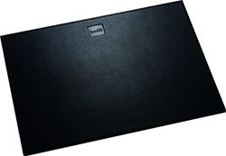 Helit H2524195 - Mousepad "The Leather pad" van echt leer, 250 x 200 x 5 mm, anti-slip, gestikte randen, 1 st.