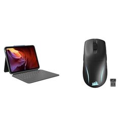 Logitech Rugged Folio voor & CORSAIR M75 WIRELESS RGB Lichtgewicht FPS