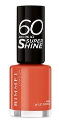 Rimmel 60 Seconds Super-Shine Nail Polish, 410 Wild Spice, 8 ml