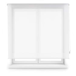 Blindecor Estor Screen Premium a Medida | Color Blanco | Estor 150 x 170 cm (Ancho por Alto) Tamaño de la Tela 147 x 165 cm | Estor Enrollable Screen con Tubo de 38mm, más Resistente y Elegante