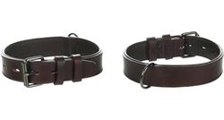 Denver halsband, groot, bruin, M/L, 44-54 cm, 40 mm
