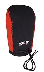 Simoni Racing Mudança de fole - preto/vermelho + logótipo SR