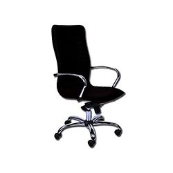 silla Elite Respaldo Alto, sintética, Negro