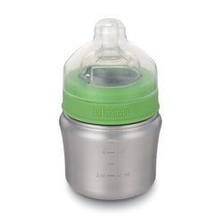 Klean Kanteen Kid Kanteen Biberon pour bébé avec Couvercle Anti-poussière en Acier Inoxydable, K05BBSF-BS, Inoxysable, 5oz