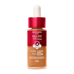 Bourjois Healthy Mix Serum Foundation, Fondotinta & Siero In Una Bottiglia, Luminosità & Idratazione Istantanee, Formula Vegana, Effetto Luminoso, Idratazione, Fino a 24 Ore, 58W Caramel, 30 ml