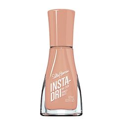 Sally Hansen Smalto per Unghie Insta-Dri, Formula 3 in 1, Base, Colore e Top Coat, Asciuga rapidamente, Pennello di Precisione, 138 Instant Coffee